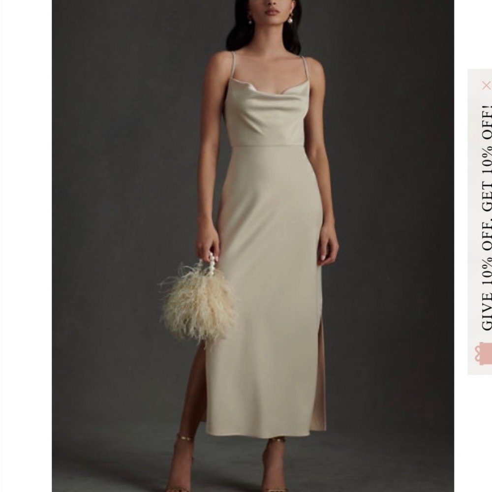 BHLDN bridesmaids dress